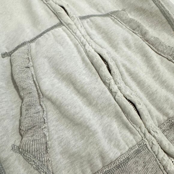 Y2K Abercrombie & Fitch S Hoodie Spellout Native Indian Head Distressed Unisex - Picture 11 of 15